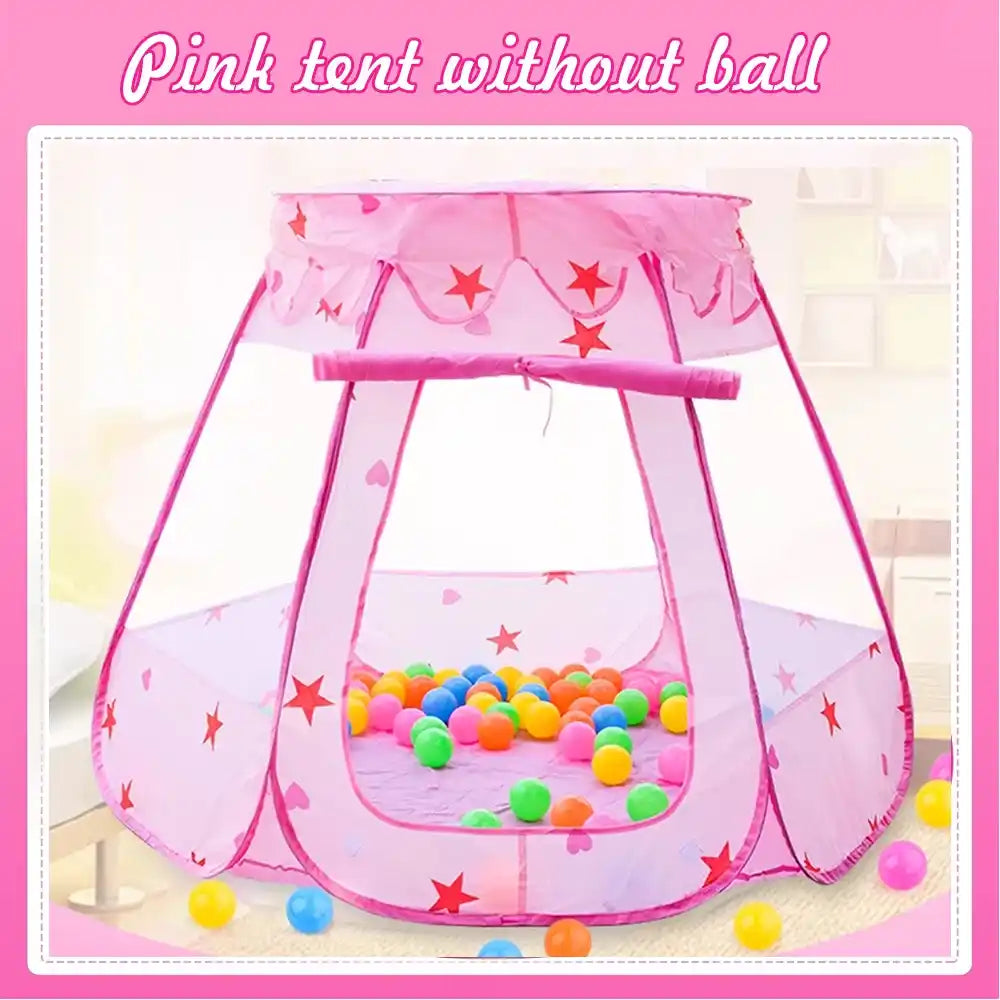 pastel pink Little Dreamer indoor camp tent ideal for soft play and cozy kawaii spaces