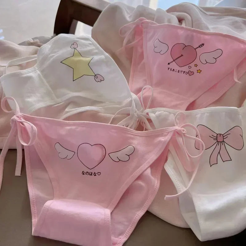 Pastelcore DDLG panties with star, heart, bow & magical details for ABDL kawaii queens ππ
