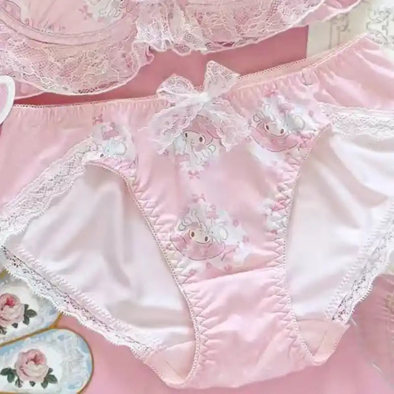 Pink pastel ABDL DDLG underwear for soft kawaii look