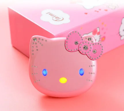 Pink kawaii flip phone with Y2K vibes and nostalgic flip style