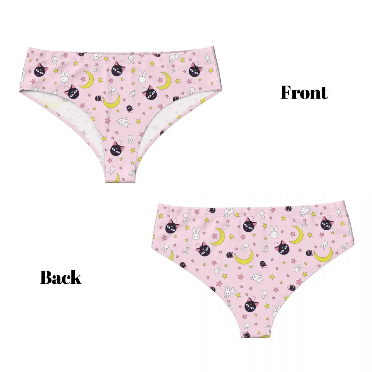 Pink Magic Academy panties, kawaii cute ABDL underwear with magical pastel details.