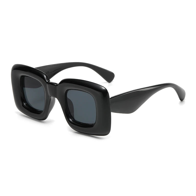 Black Pop Art Icon Sunglasses, durable stylish frames with bold retro vibes for baddies