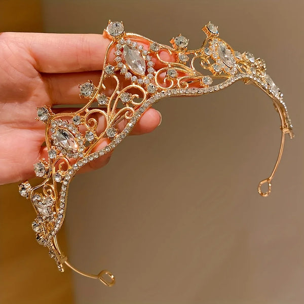 Princess Gold Crown Clip