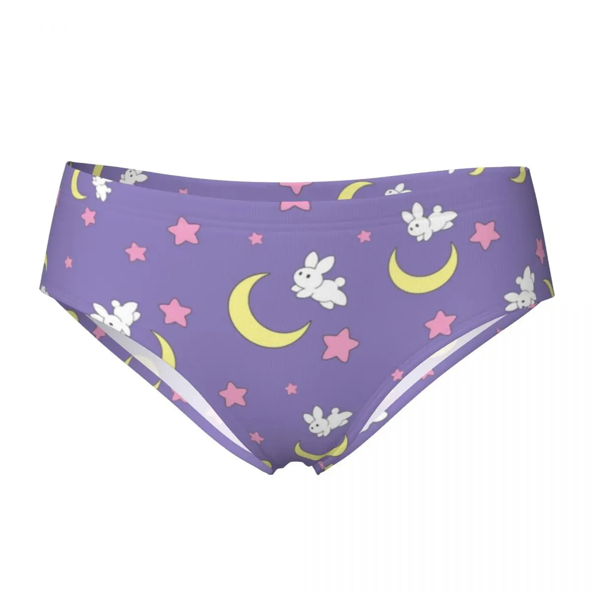 Purple Nebula Bunny Dreams Panties π Kawaii pastelcore lingerie with bunny charm for dreamy DDLG & ABDL vibes