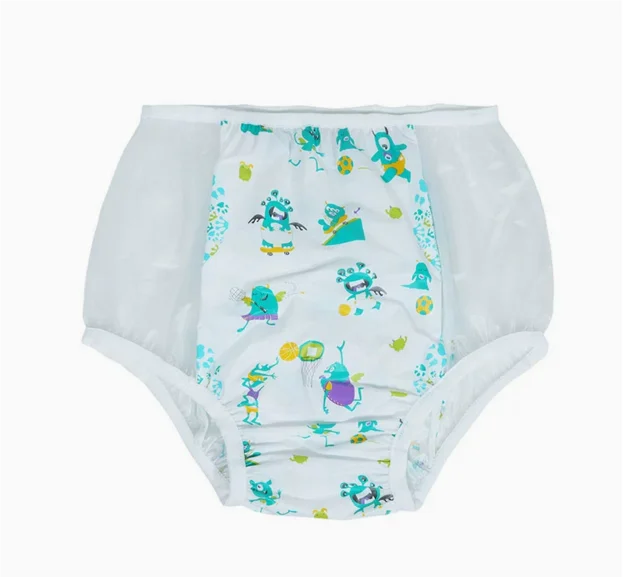 Pastel Rainbow Muse diaper cover with bunny and stars prints