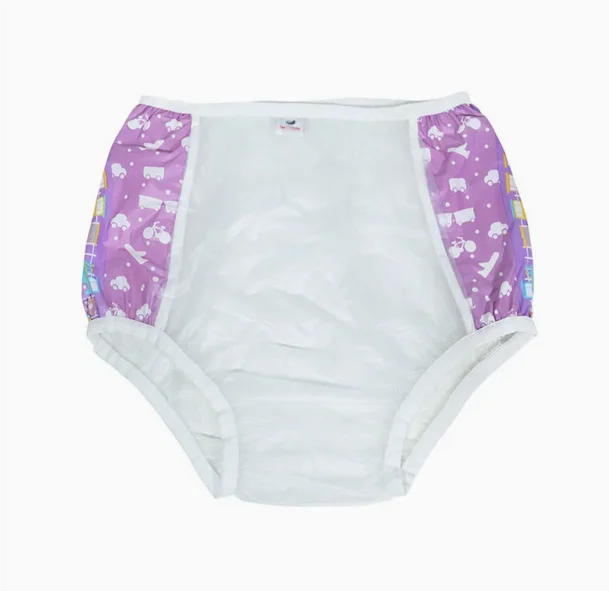 Soft pastel Rainbow Muse diaper cover for cute self-expression