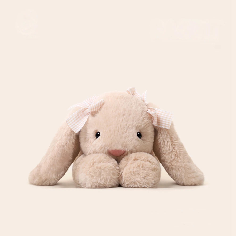 Soft beige Bunny Plushie β huggable snuggle buddy, ideal gift for ABDL/DDLG enthusiasts and kawaii collectors