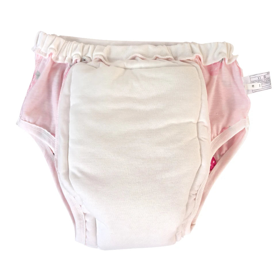 Strawberry Sweetie pastel training pants, pull-up style, soft, cute, and perfect for kawaii adult baby fun ππ