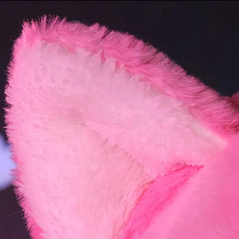 Sweet Purrfection Cosplay Set, detailed view of stockings and plush textures, cuddly ddlg vibes