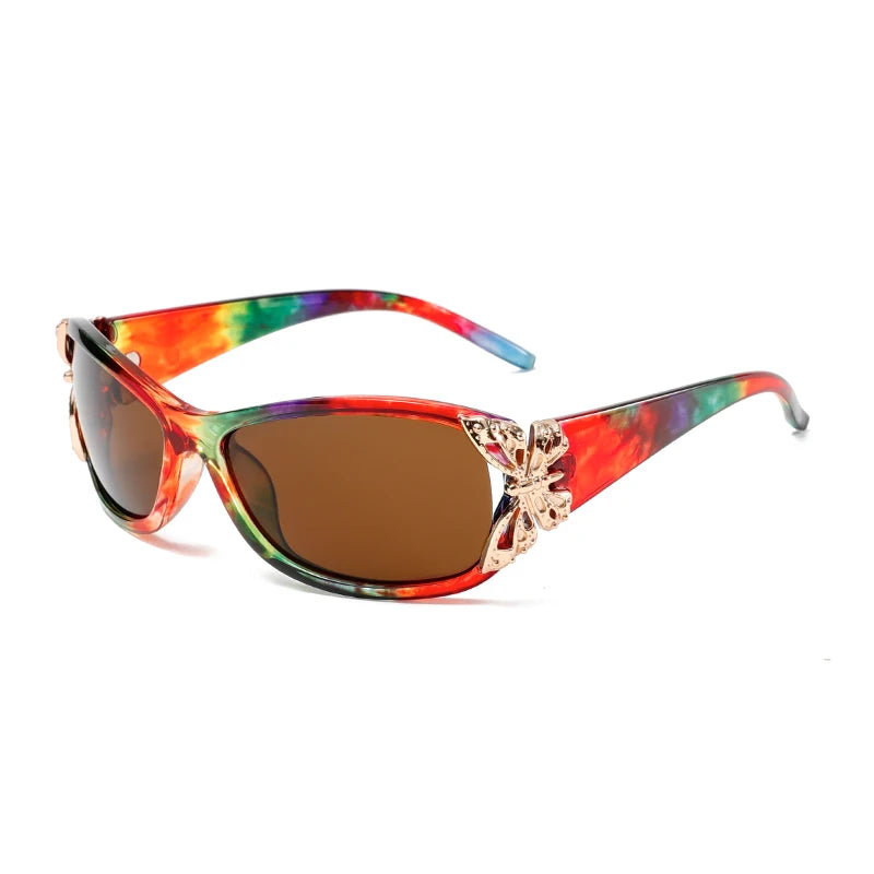 TikTok approved rave sunglasses with psychedelic vibes for ultimate festival flex