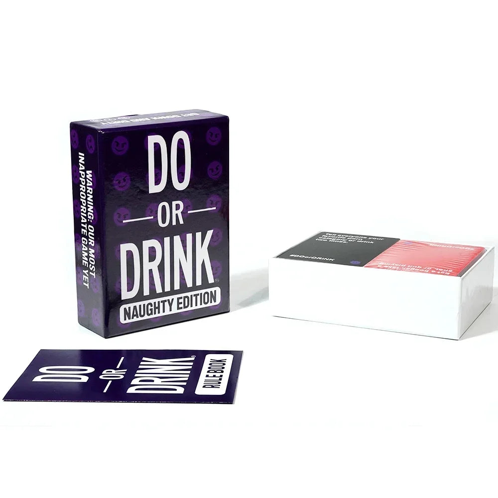 Tipsy Temptations adult card game with naughty prompts and daring challenges