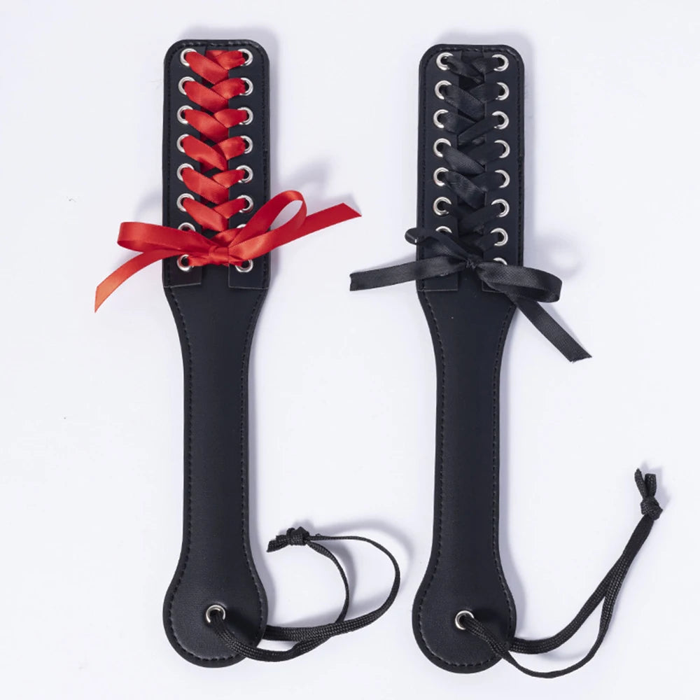 Trendy DDLG corset paddle, light spanking fun with flirty, stylish vibes