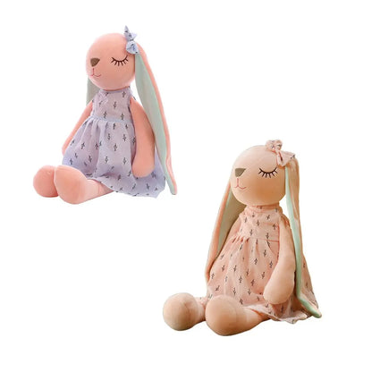 35cm sweet bunny stuffed animal with soft, huggable plush, made for relaxation and adorable decor
