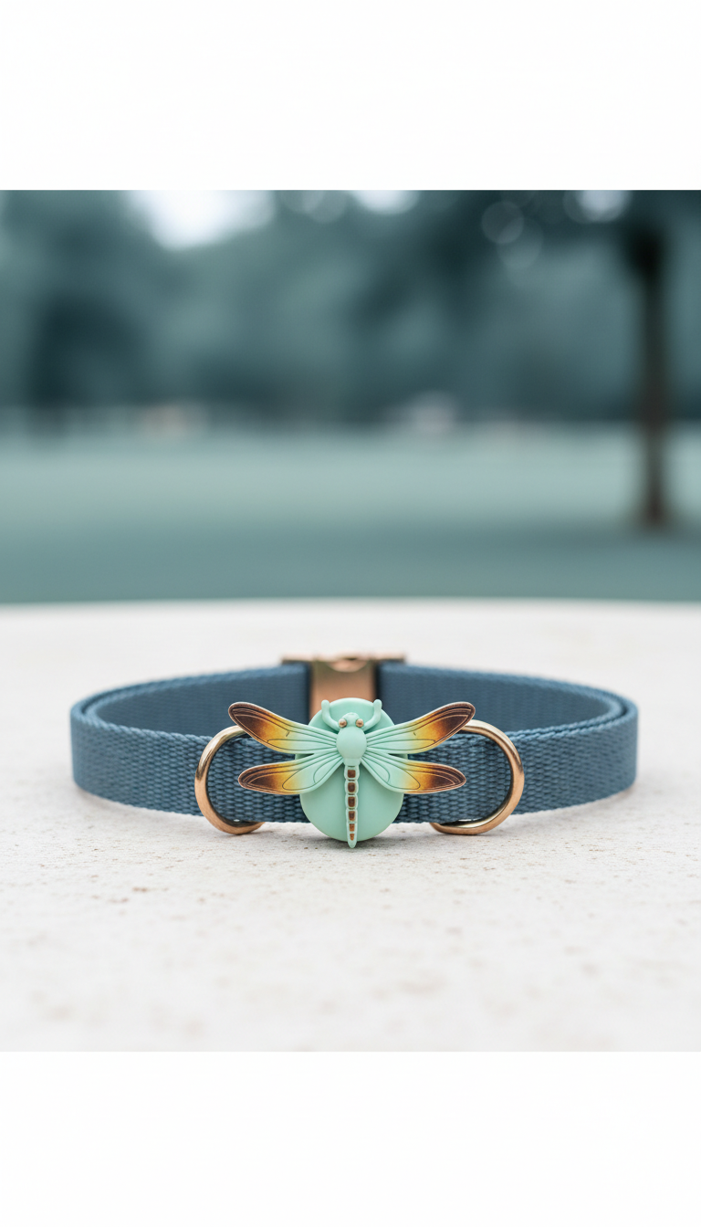 Dragonfly Bug-Repellent Clip Soft Mint