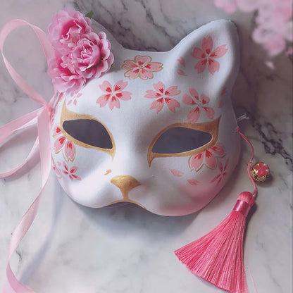 Pink Sakura Roleplay Eye Mask