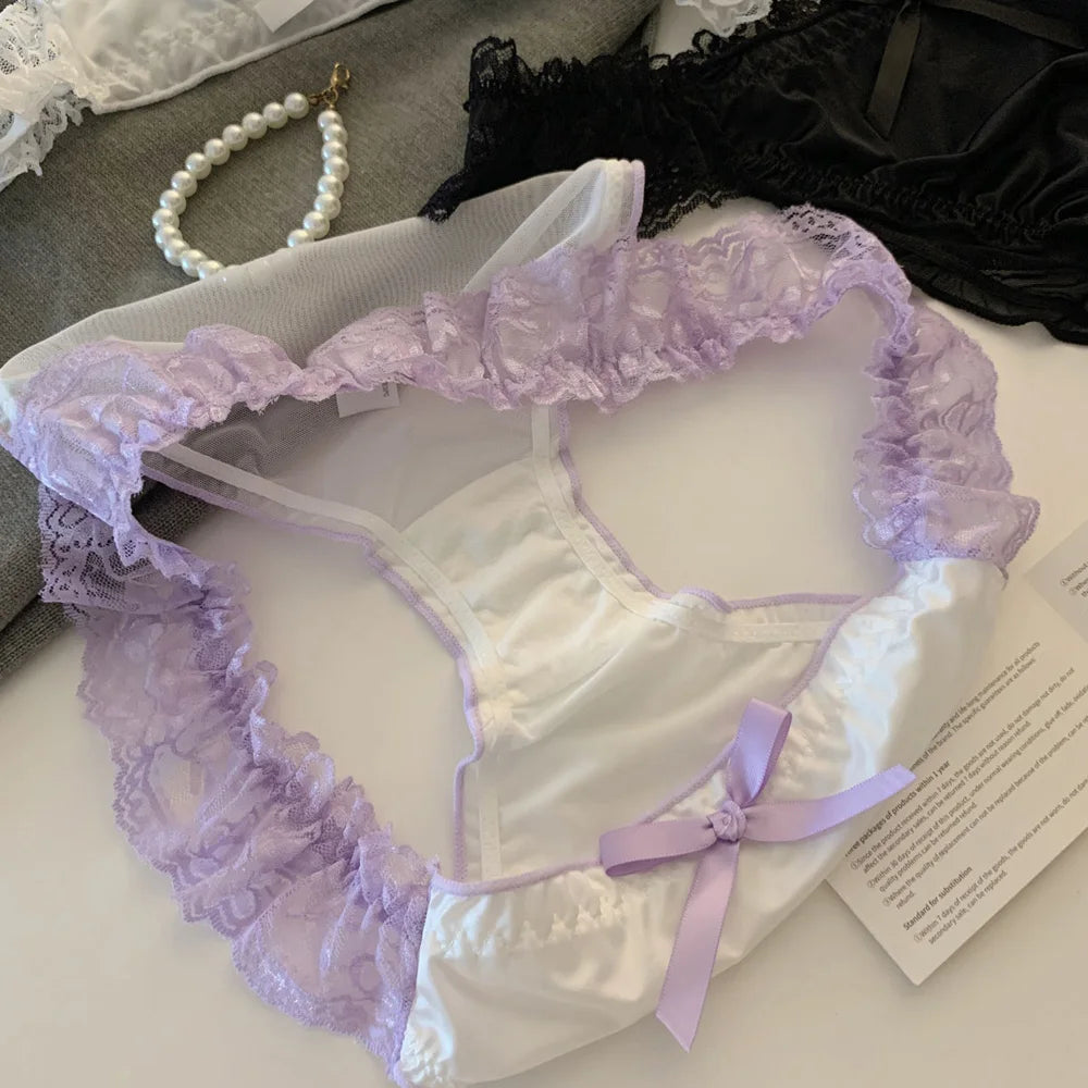 ABDL and DDLG cuddle me panties with pastel cutecore aesthetic, cozy lingerie for playful doll vibes.