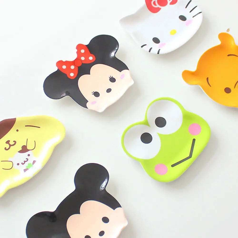Cute character snacktime plate collection for ABDL and DDLG with sweet little vibes