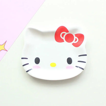 Adorable snacktime plate set for ABDL and DDLG littles with kawaii charm and coziness