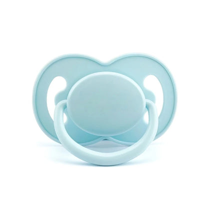 Baby Blue Kawaii Adult Pacifier, cute little space and ABDL accessory for pastel aesthetic play