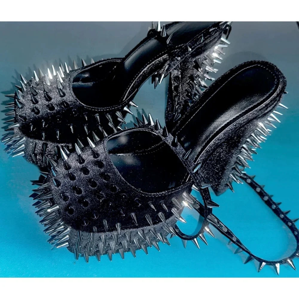 Bad Girl platform heels with super high 14-15cm spike design for DDLG cutecore vibes