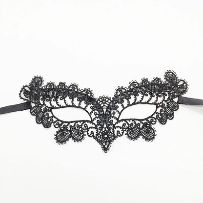 Elegant Midnight VIP Lace Mask, flirty black lace for private nights, cosplay, and playful baddie energy
