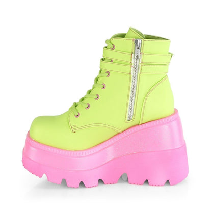 Bold kawaii platform boots, DDLG streetwear chunky heels for confidence and style