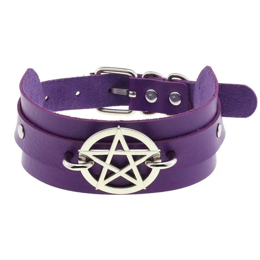 Mini violet choker, kawaii brat accessory for DDLG ABDL fashion