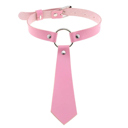 Pastel heart bubblegum pink choker, cute kawaii fashion