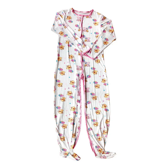pastel bear jumpsuit for cozy DDLG and ABDL soft-life vibes, kawaii comfort, and playful adult roleplay
