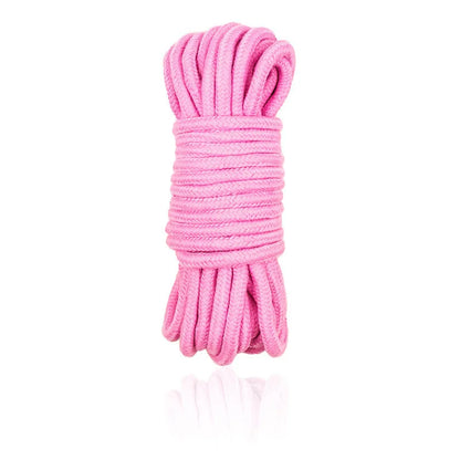 Color Me Tangled Ropes in pink for kawaii DDLG play, flirty and playful bondage fun kinky fetish roleplay
