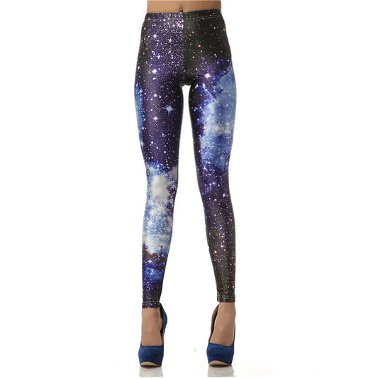 cosmic babe leggings softcore pastel gradient star print ddlg abdl kawaii comfy