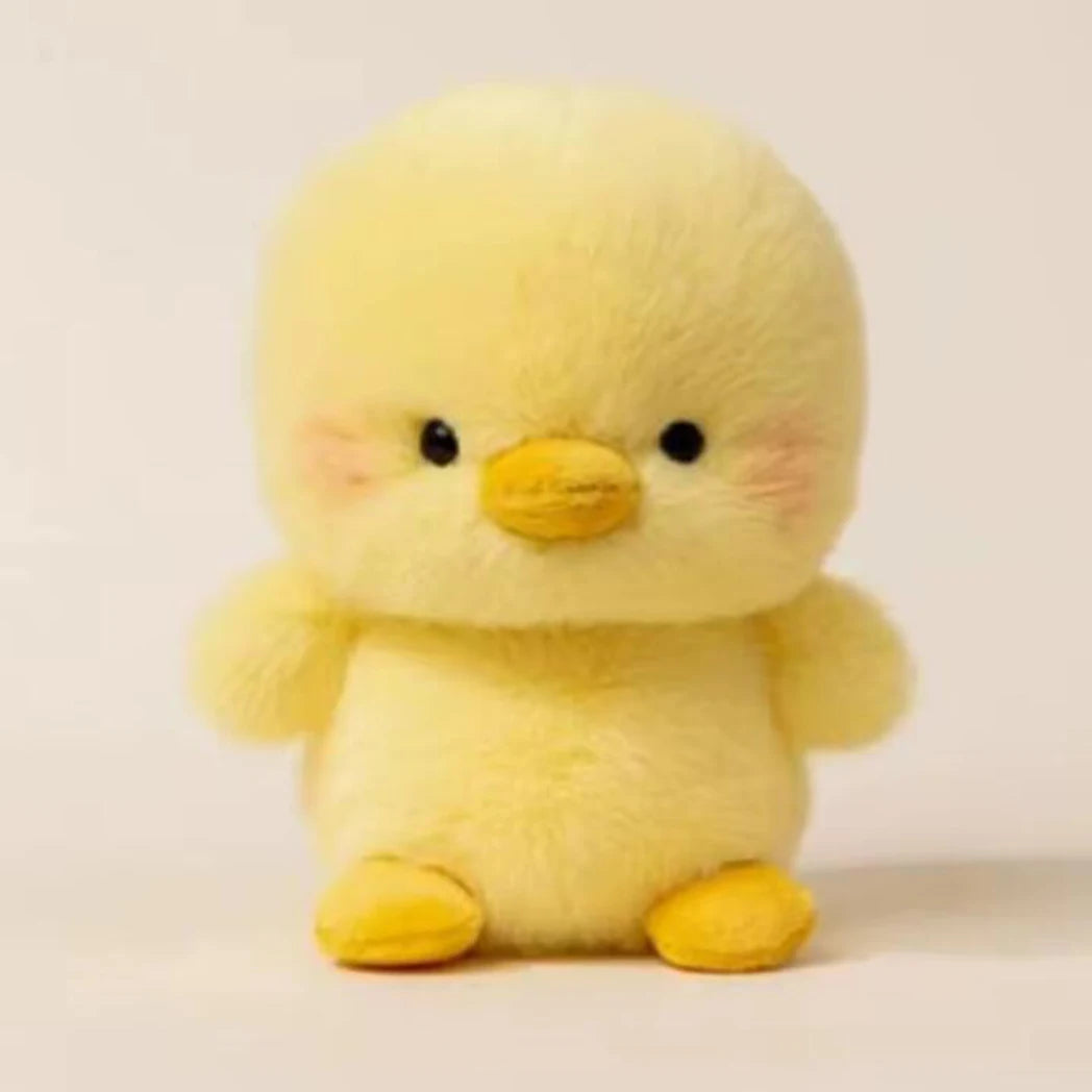 Mini kawaii chicken plush, soft and adorable for bedtime snuggles
