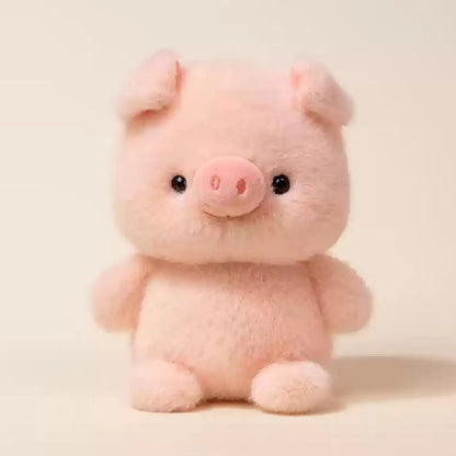 Mini kawaii pig plush, cuddly companion for cozy cutecore vibes