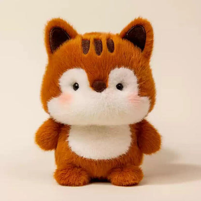Tiny squirrel plush, soft and huggable for kawaii bedroom corners