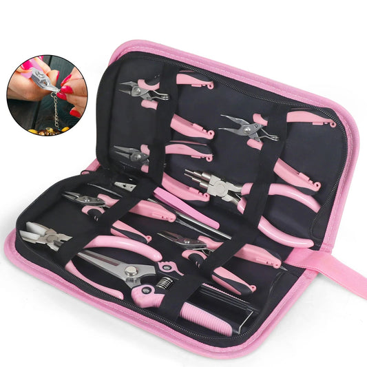 Cutie Crafter Pink Pliers Kit full set for DDLG and kawaii soft girl crafting