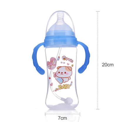 DDLG ABDL blueberry pastel binky and bottle set for cozy regression and little space play