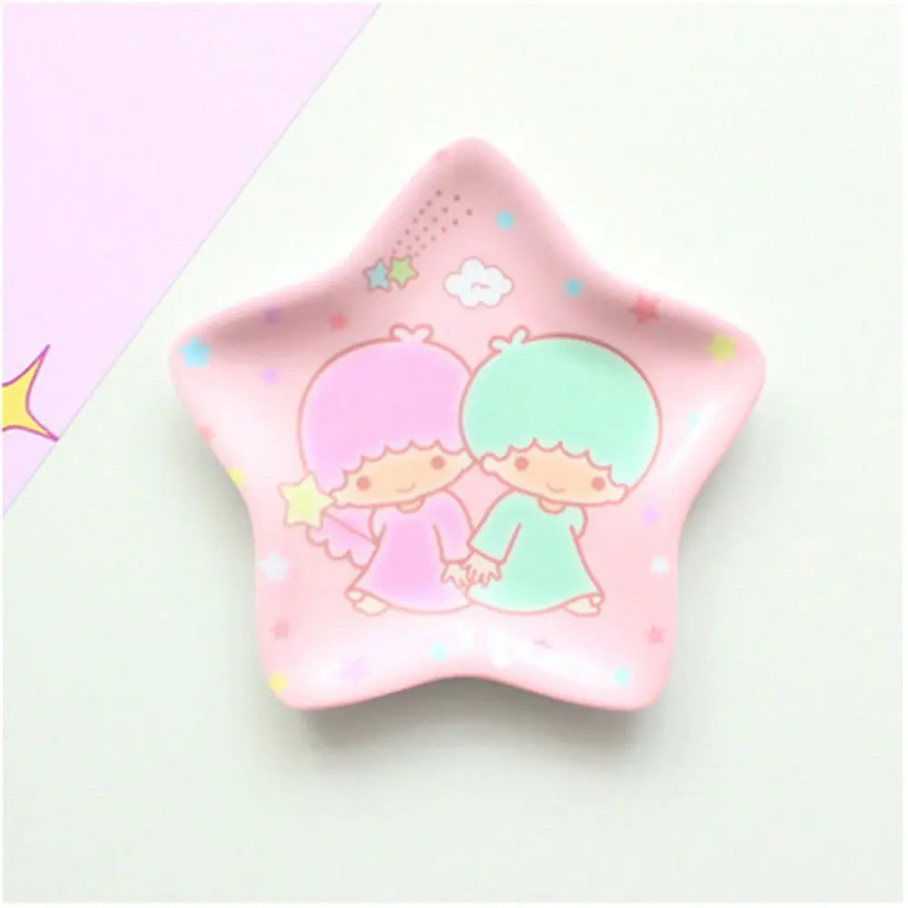 Kawaii snack plates set for ABDL and DDLG little space featuring soft playful designs