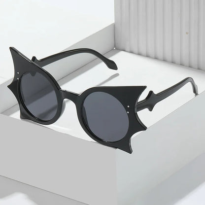 Goth Wings black sunglasses bat wing shadow runway ddlg kawaii abdl goth vibes