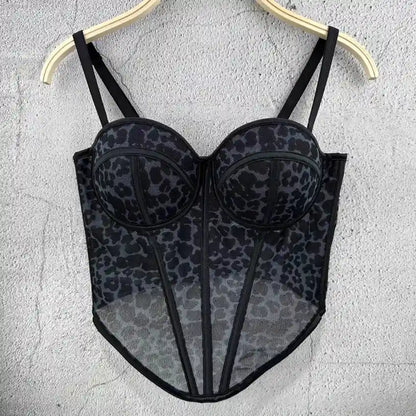 DDLG kawaii bustier top with corset detail, perfect for dollcore, baddie, and soft girl vibes
