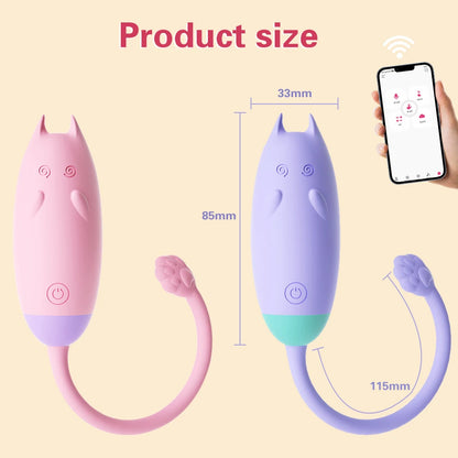 DDLG Little Kitty Buzz Fun mini vibrator for pastel kawaii fun
