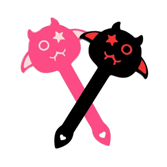 Demon Time Naughty Paddle for playful spanking, roleplay, and kawaii baddie energy sessions.