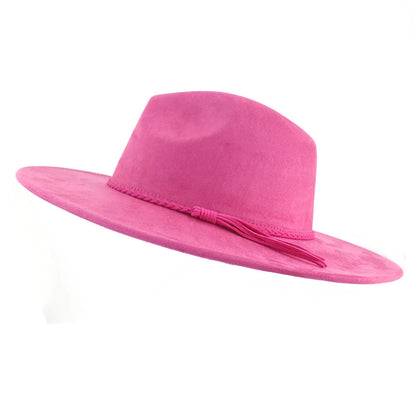 Desert Vegan Suede Cowgirl Hat soft pink, kawaii cowgirl style, lightweight cruelty-free suede