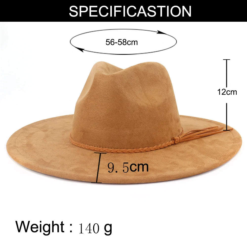 Desert Vegan Suede Cowgirl Hat in warm tan, kawaii desert-inspired cruelty-free western hat