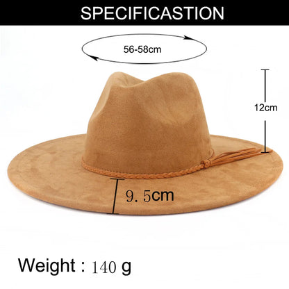 Desert Vegan Suede Cowgirl Hat in warm tan, kawaii desert-inspired cruelty-free western hat