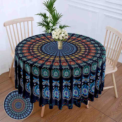 Dark Blue Divine Blueprint Prophecy Cloth, lunar and mystical energy for altar and spiritual work