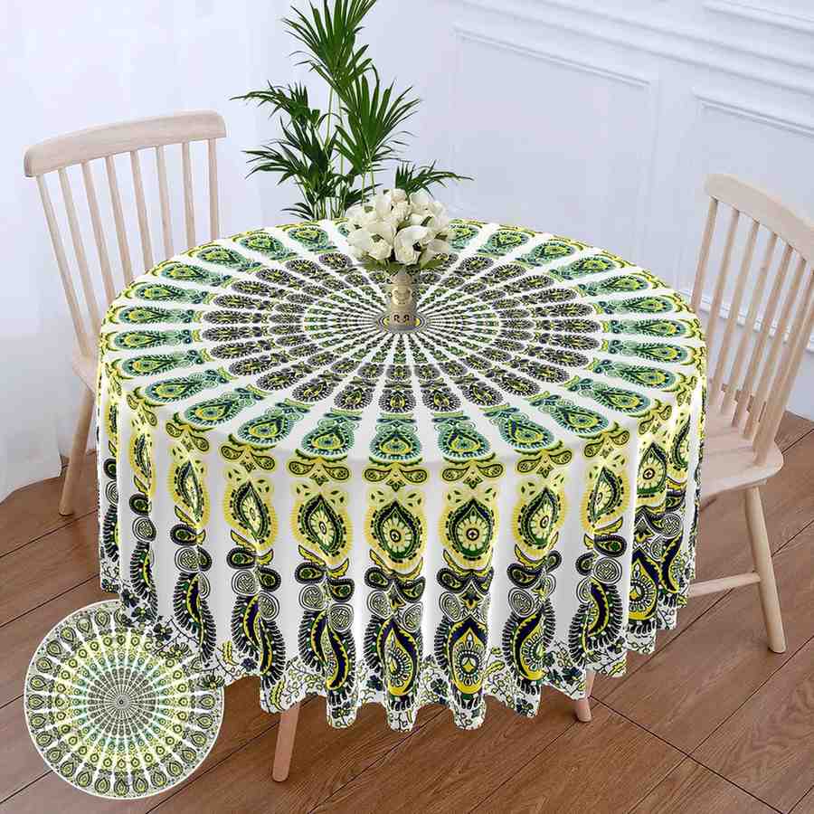 Yellow Divine Blueprint Prophecy Cloth, sacred geometry for altar, prophecy, and spiritual energy