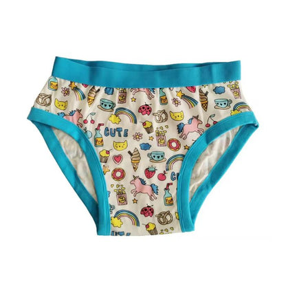 Doodle Dream Kawaii Pull-Ups with cute prints, soft fabric, and snug fit for ABDL and DDLG little space play.