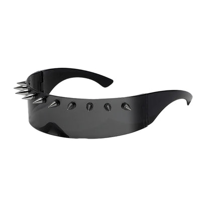 Front silver mirror Downtown Riot Sunglasses, street style accessory with UV400 protection