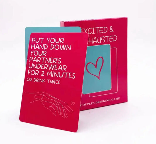 Flirty Couple’s Date Night Card Game for playful littles and loving caregivers, sweet and silly fun