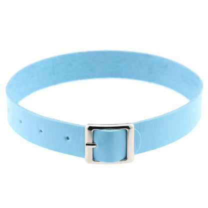 Sweet layered frosted blue choker, kawaii cutecore accessory